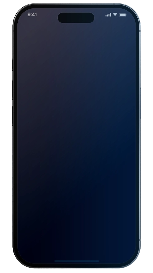 Interfaccia di trading mobile di GiustoWex
